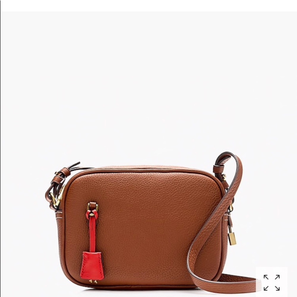 J Crew Signet bag in Italian leather